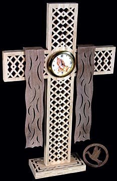 Dove Cross Clock Pattern - Cherry Tree Toys