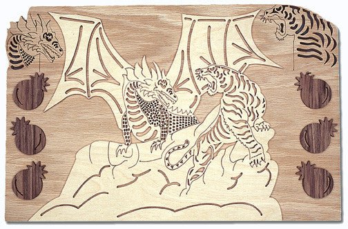 Dragon/Tiger III Pattern - Cherry Tree Toys