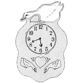 Duck Clock Pattern - Cherry Tree Toys