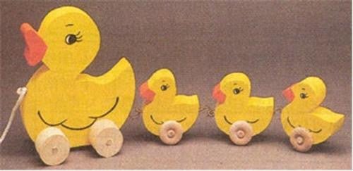 Duck Family Pull Toy Plan - Cherry Tree Toys