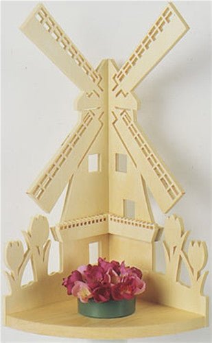 Dutch Windmill Shelf Pattern - Cherry Tree Toys