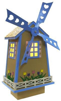 Dutch Windmill Woodworking Plan - Cherry Tree Toys