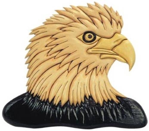 Eagle Head Intarsia Plan - Cherry Tree Toys