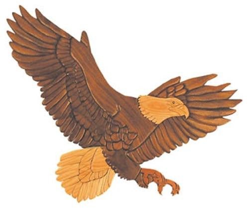 Eagle Intarsia Plan - Cherry Tree Toys