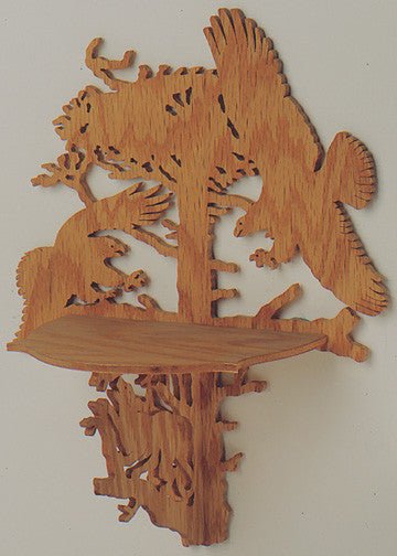 Eagles Nest Wall Shelf Pattern - Cherry Tree Toys