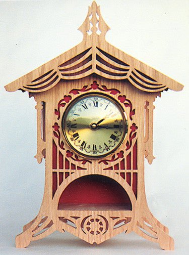 Elegant Mantel Clock Pattern - Cherry Tree Toys