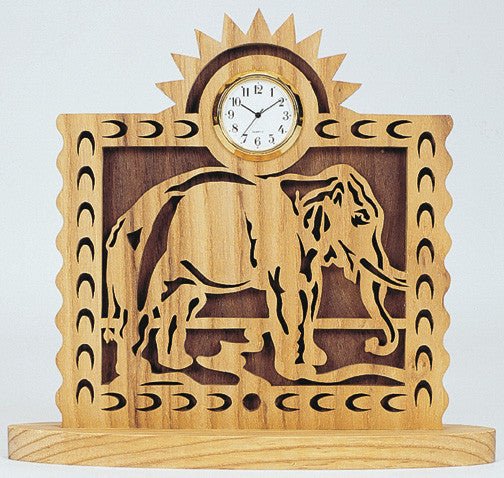 Elephant Clock Pattern - Cherry Tree Toys