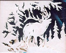 Elk 3D Scroll Saw Pattern - Cherry Tree Toys