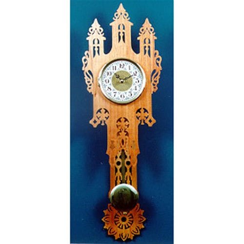 Fancy Wall Clock Scroll Saw Pattern - Cherry Tree Toys