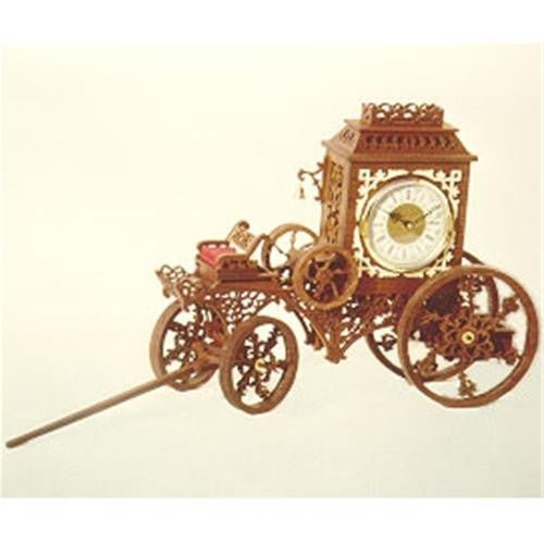 Fire Engine Scroll Saw Clock Plan - Cherry Tree Toys