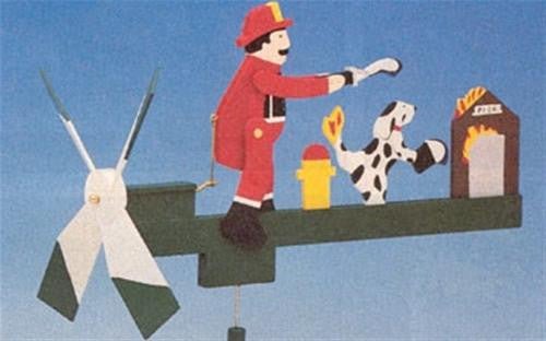 Fireman Whirligig Plan - Cherry Tree Toys