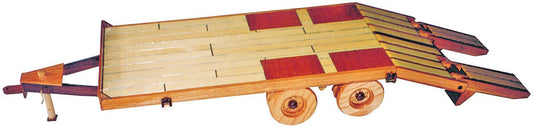 Flatbed Trailer Wood Toy Plan - Cherry Tree Toys