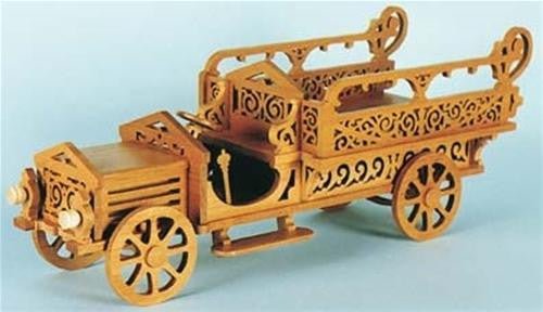 Flatbed Truck Scroll Saw Plan - Cherry Tree Toys