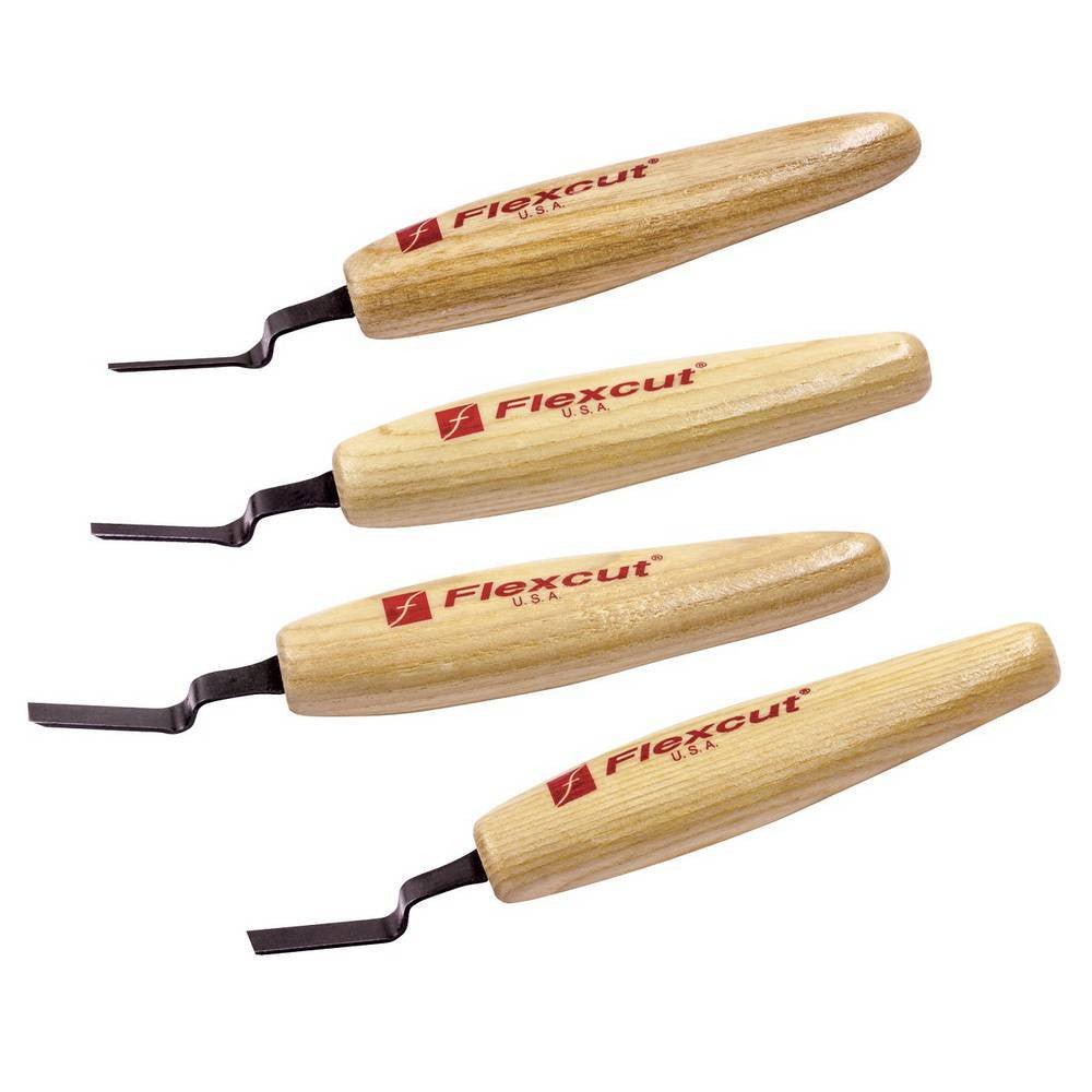 Flexcut Dogleg Chisel Micro Tool Set - Cherry Tree Toys