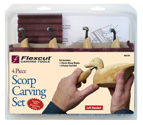 Flexcut Left - Handed Scorp Set - Cherry Tree Toys