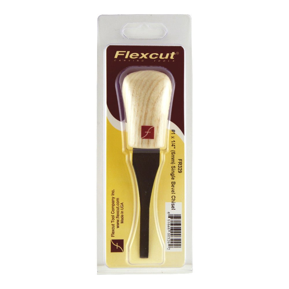 Flexcut Palm Chisel #1 x 1/4 (6mm) - Cherry Tree Toys