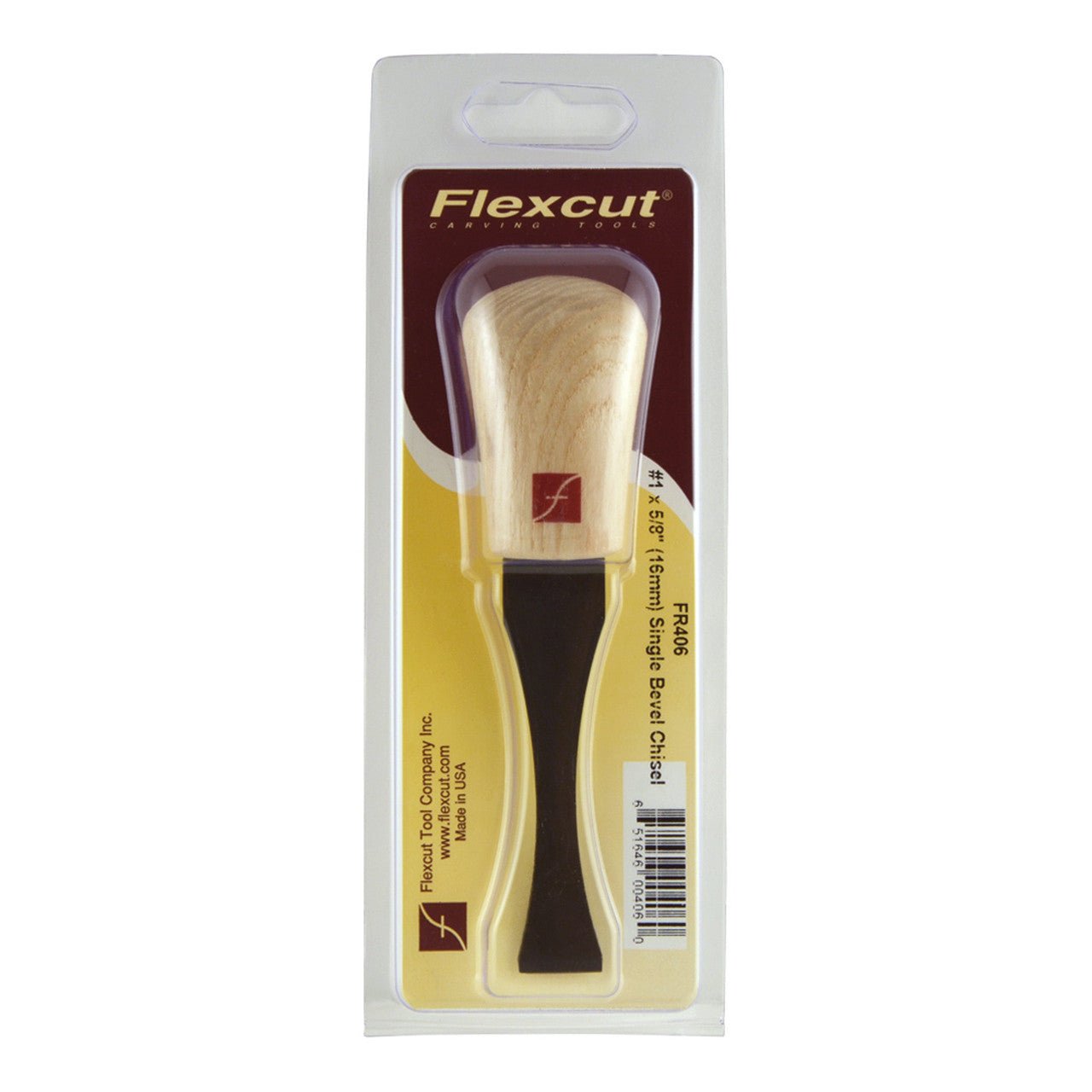 Flexcut Palm Chisel #1 x 5/8 - Cherry Tree Toys