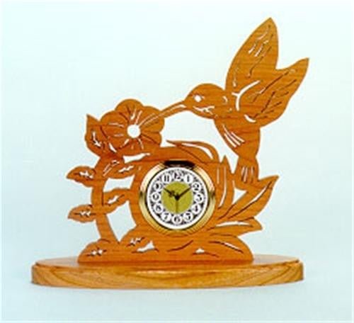 Floral Hummingbird Clock Plan - Cherry Tree Toys