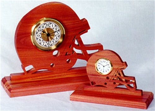 Football Helmet Clock Pattern - Cherry Tree Toys