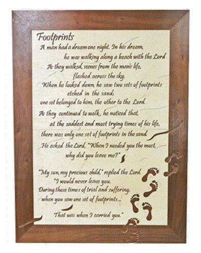 Footprints Scroll saw Plan - Cherry Tree Toys