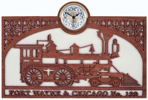 Fort Wayne & Chicago Train Pattern - Cherry Tree Toys