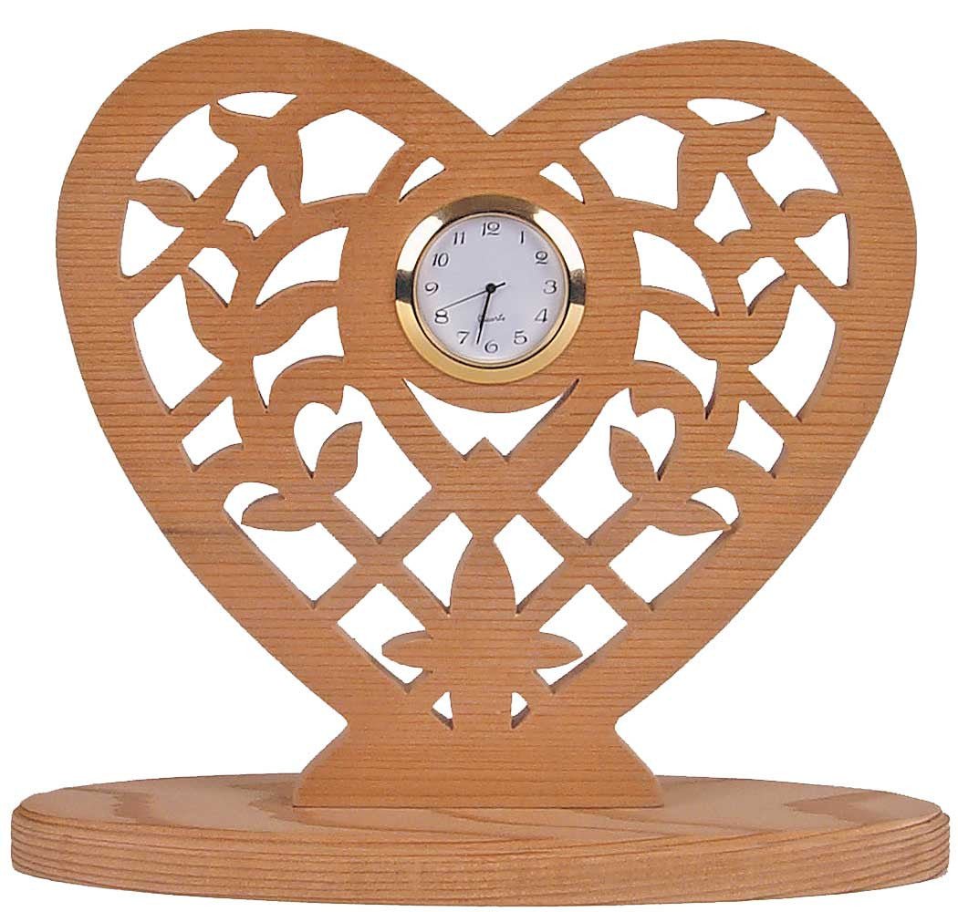 Four Mini Hearts Clock Plan - Cherry Tree Toys