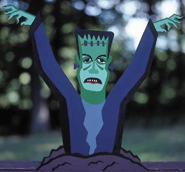 Frankenstein Yard Decoration Pattern - Cherry Tree Toys