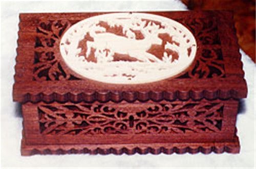 Fretwork Jewelry Box Pattern - Cherry Tree Toys