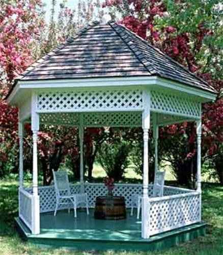 Garden Gazebo Plan - Cherry Tree Toys