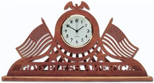 God Bless America Clock Plan - Cherry Tree Toys