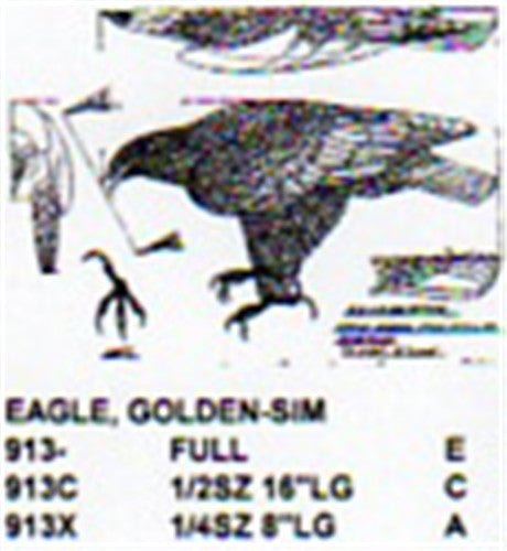 Golden Eagle Standing - Cherry Tree Toys