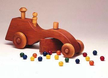 Grader Toy Woodworking Plan - Cherry Tree Toys