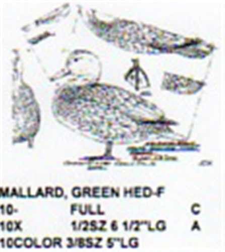 Green Headed Mallard Female Standing - Cherry Tree Toys