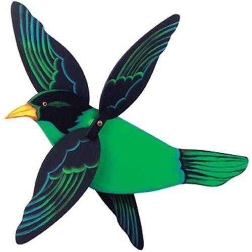 Green Honeycreeper Whirligig Plan - Cherry Tree Toys