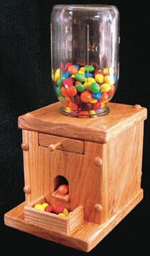 Gum Ball Machine Woodworking Plan - Cherry Tree Toys