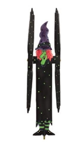 Halloween Witch Whirligig Plan - Cherry Tree Toys