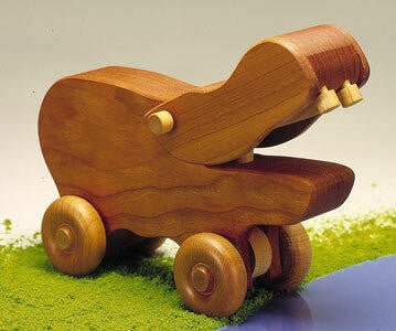 Harry The Hippo Toy Woodworking Plan - Cherry Tree Toys