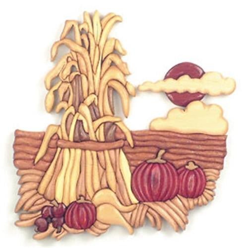 Harvest Patch Intarsia Plan - Cherry Tree Toys