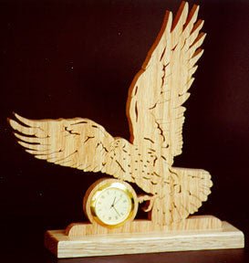 Hawk Mini Clock Pattern - Cherry Tree Toys