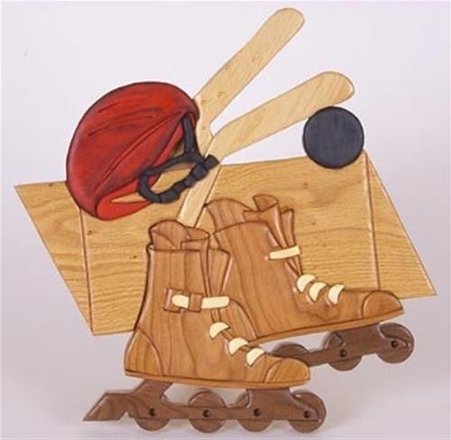 Hockey Intarsia Plan - Cherry Tree Toys