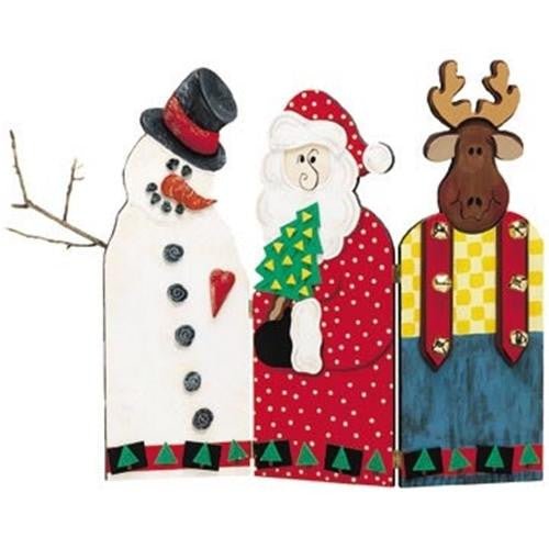 Holiday Fireplace Screen Plan - Cherry Tree Toys