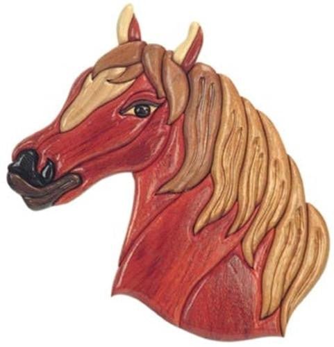 Horse Intarsia Plan - Cherry Tree Toys