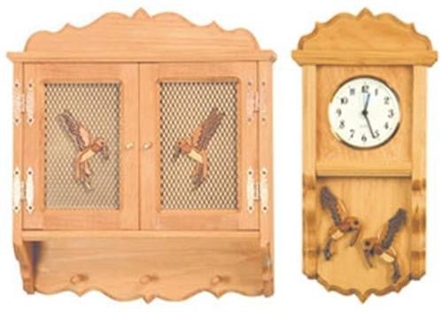 Hummingbird Clock & Shelf Plans - Cherry Tree Toys