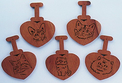 I Love Cats & Dogs Ornaments Pattern - Cherry Tree Toys