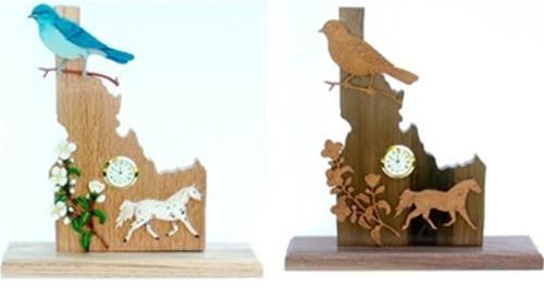 Idaho Scroll Saw Clock Pattern - Cherry Tree Toys