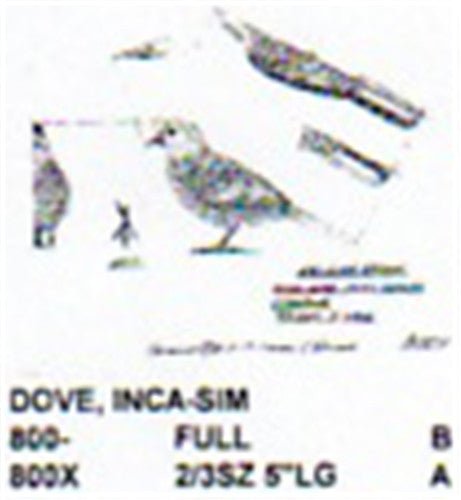 Inca Dove Standing - Cherry Tree Toys