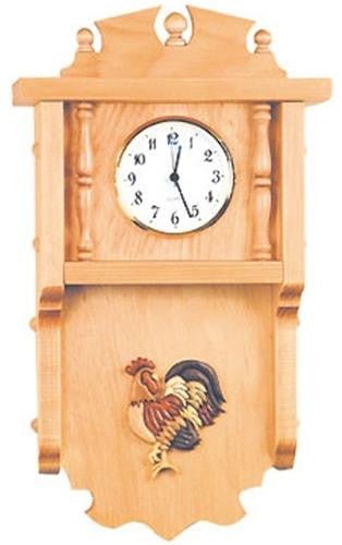 Intarsia Clock Plan - Cherry Tree Toys