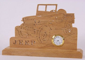 Jeep Desk Clock Plan - Cherry Tree Toys