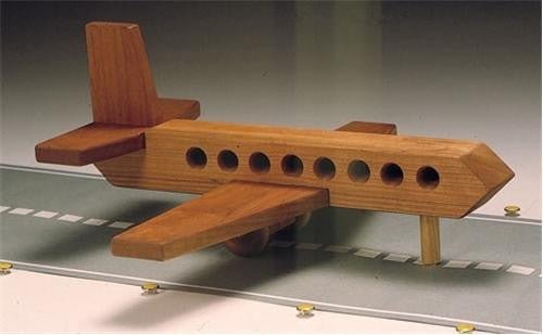 Jet Wood Toy Plan - Cherry Tree Toys