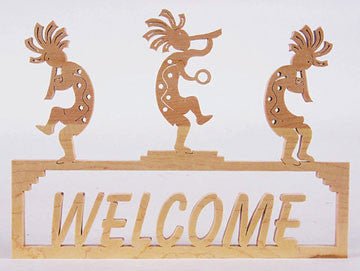 Kokopelli Welcome Sign Plan - Cherry Tree Toys